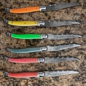 SOLD OUT Anthropologie Jean Dubost Laguiole Steak knives